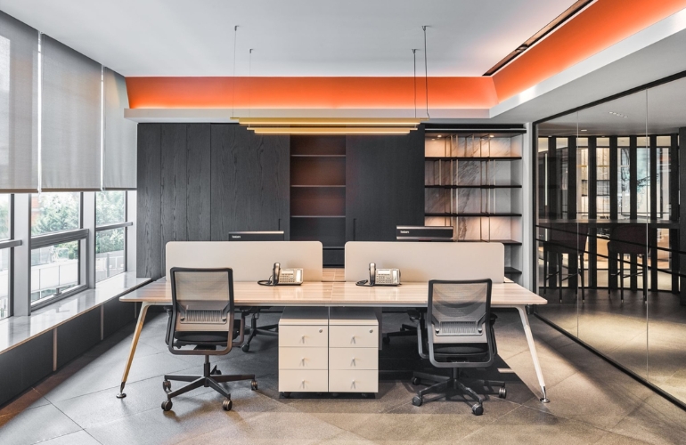 Cách bố trí văn phòng đẹp