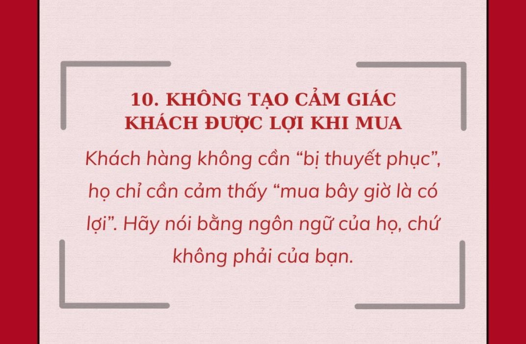 10 lý do khiến khách chỉ hỏi giá rồi biến mất - Cách xử lý hiệu quả