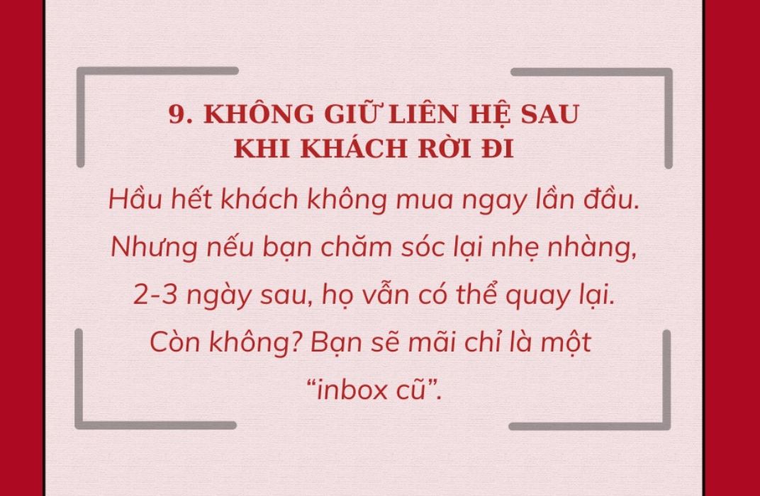 10 lý do khiến khách chỉ hỏi giá rồi biến mất - Cách xử lý hiệu quả