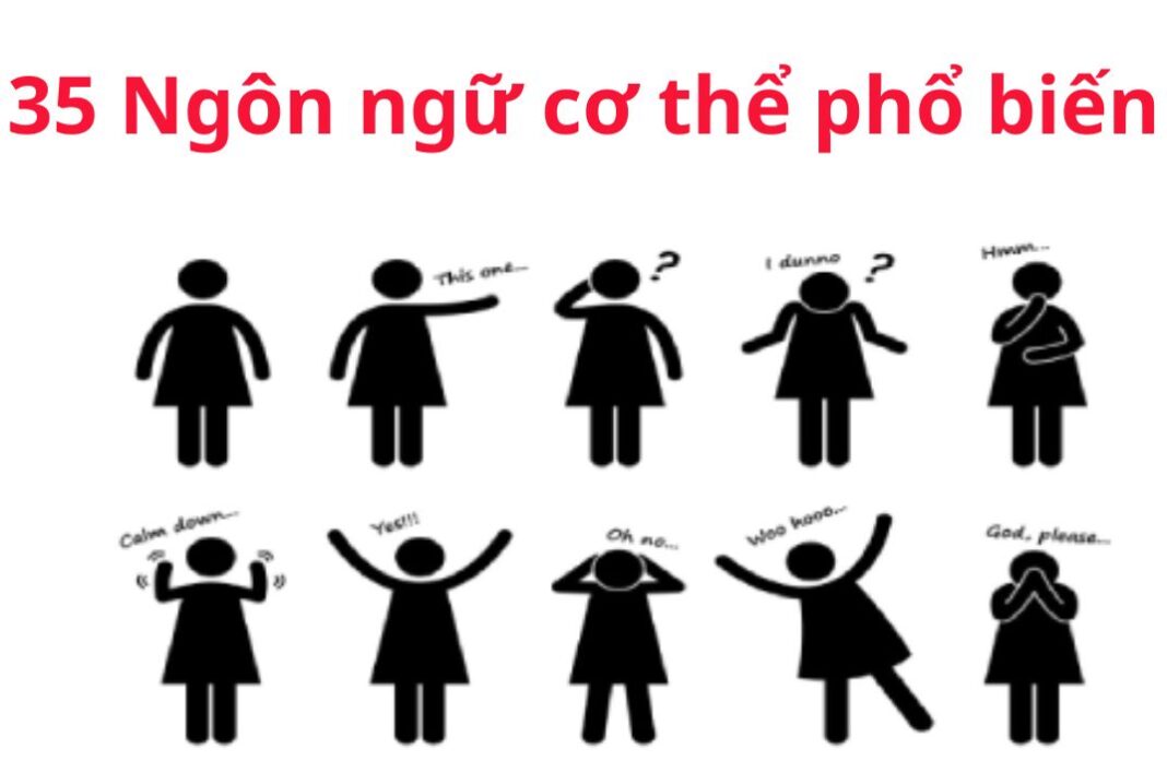 35 Ngôn ngữ cơ thể phổ biến giúp bạn luôn tự tin trong giao tiếp