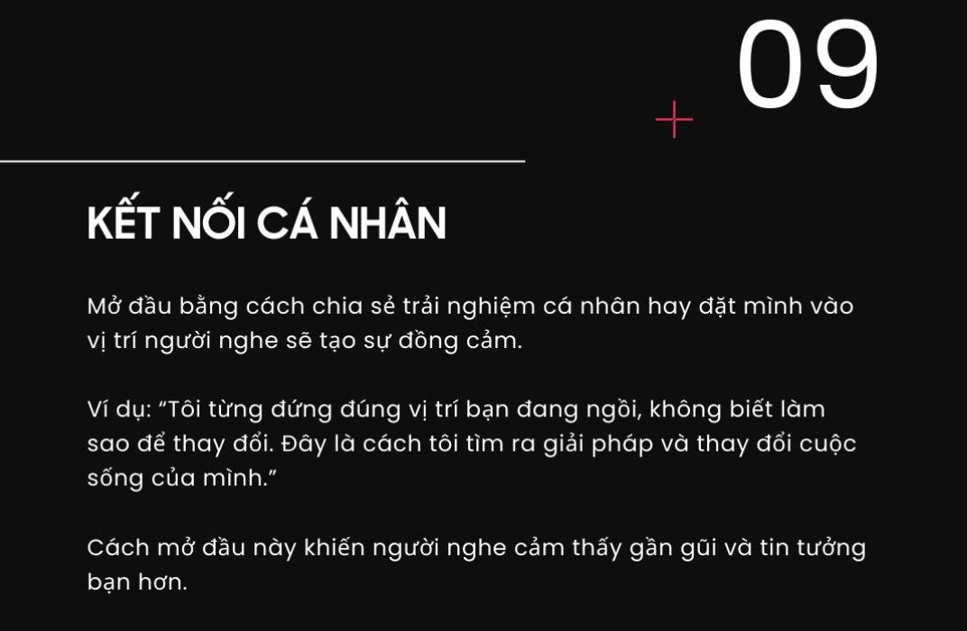 9 Cách mở đầu ấn tượng chiếm trọn sự chú ý trong 30 giây đầu