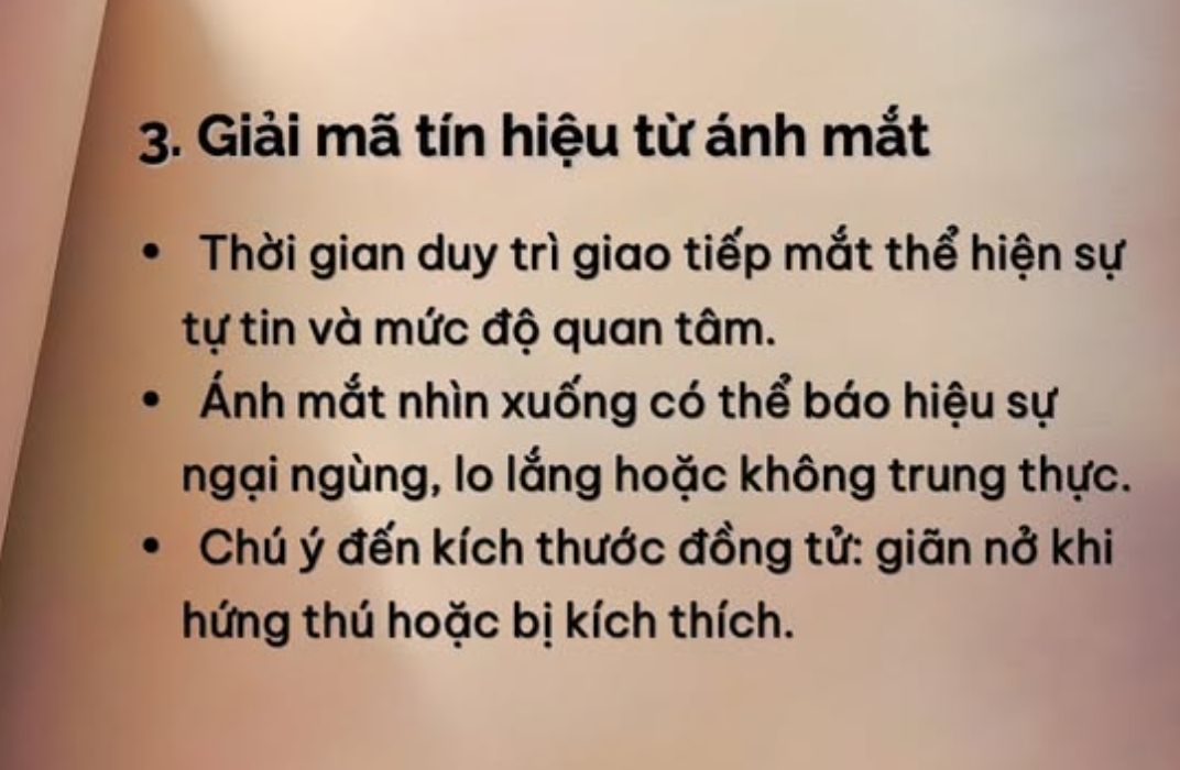 Bí kíp đọc vị ngôn ngữ cơ thể: Cách hiểu đối phương chính xác hơn
