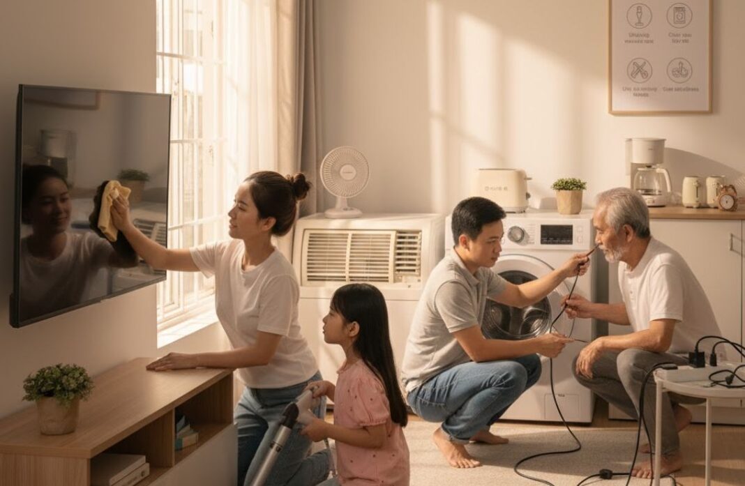 Cách bảo trì và sử dụng thiết bị điện bền lâu, an toàn, tiết kiệm