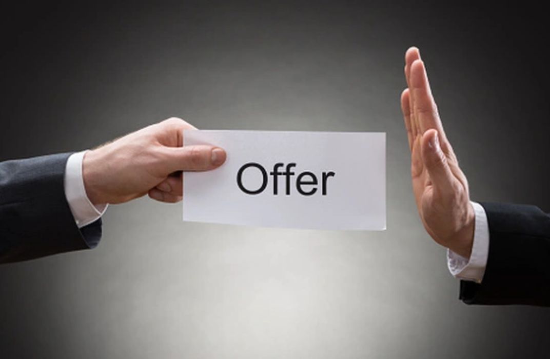 Cách từ chối Offer khéo léo để không mất thiện cảm với nhà tuyển dụng