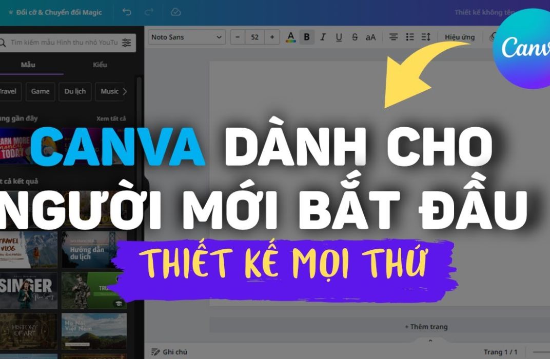Canva cho người mới bắt đầu - Tạo thiết kế chuyên nghiệp cực nhanh