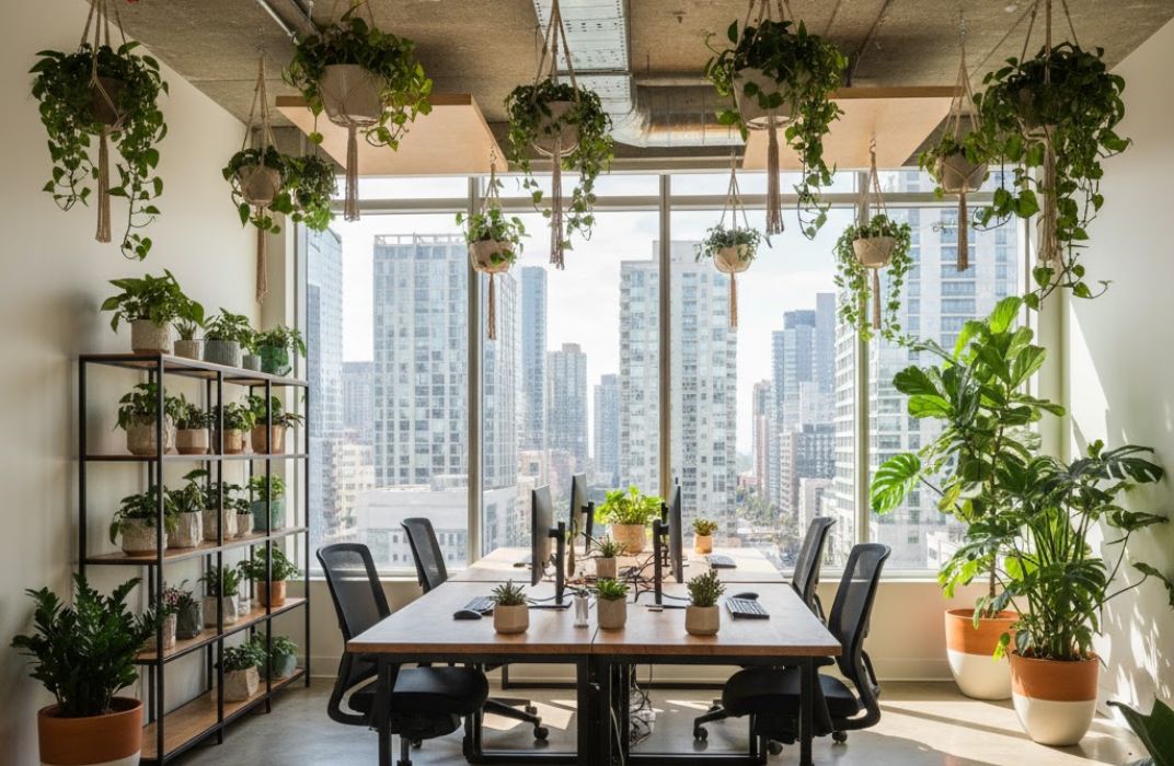Bí quyết chọn cây xanh văn phòng hợp phong thủy