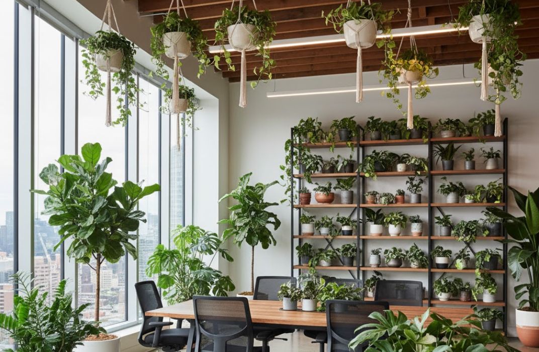 Bí quyết chọn cây xanh văn phòng hợp phong thủy