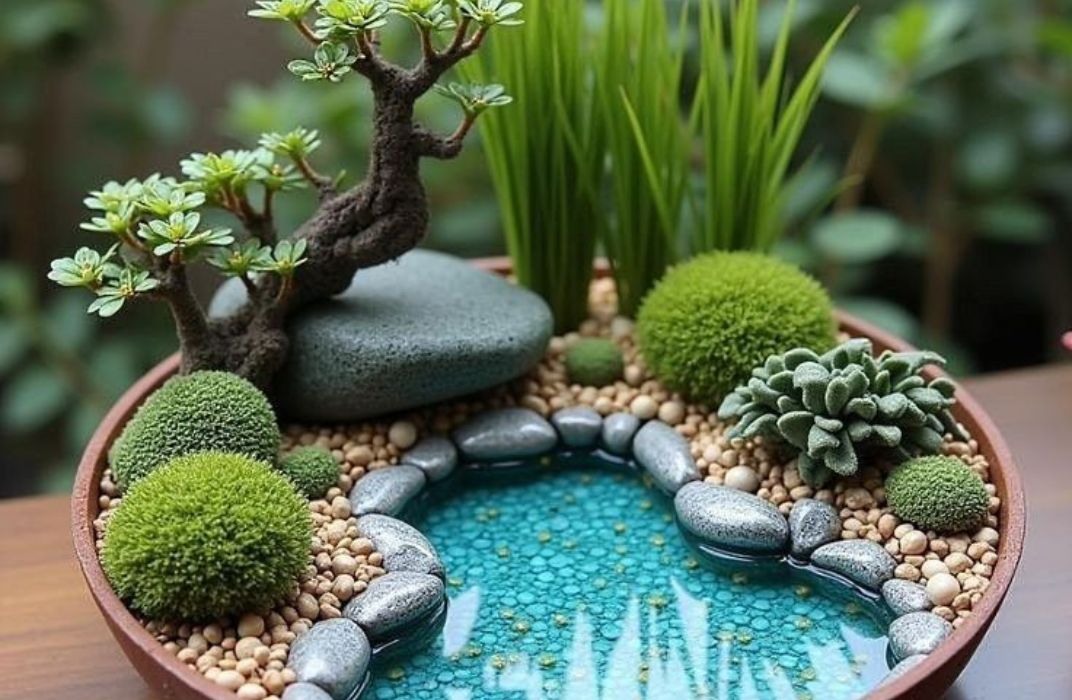 Hướng dẫn chăm sóc tiểu cảnh mini - xanh đẹp quanh năm