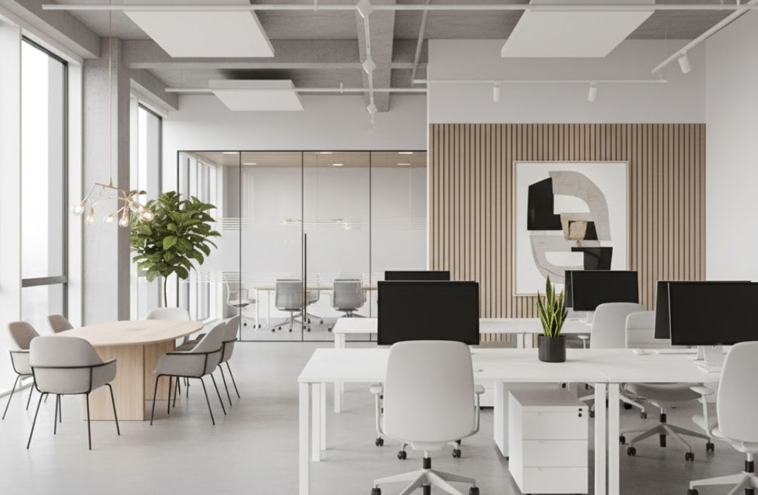 Bí quyết chọn màu sắc trong thiết kế văn phòng đẹp