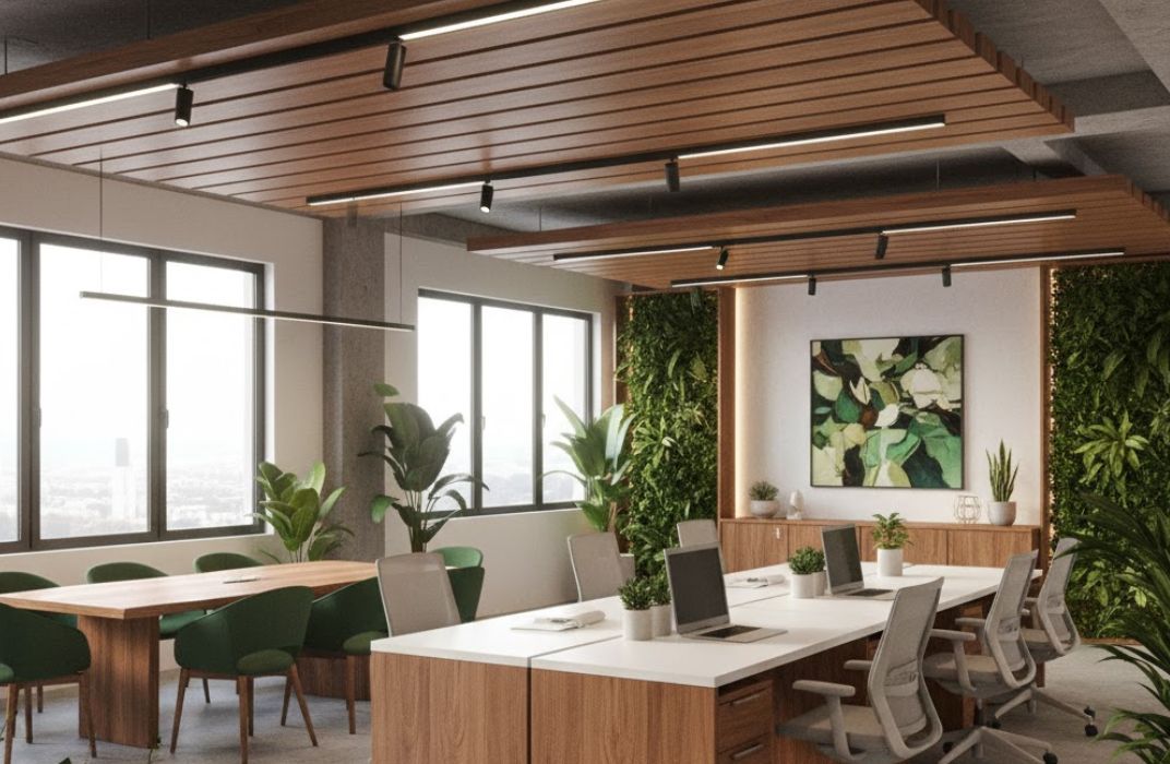 Bí quyết chọn màu sắc trong thiết kế văn phòng đẹp