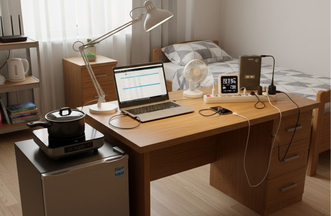 Mẹo chọn thiết bị điện giá rẻ, bền và an toàn cho sinh viên