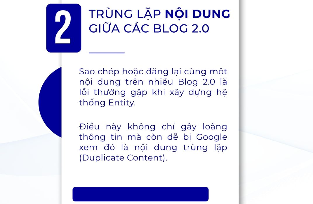 SEO Entity: Lỗi thường gặp và cách khắc phục