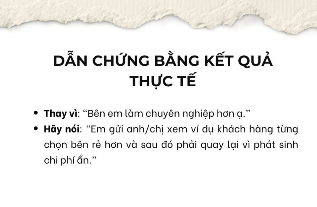 10 kịch bản trả lời thuyết phục khi khách hàng nói “bên kia rẻ hơn nhiều”