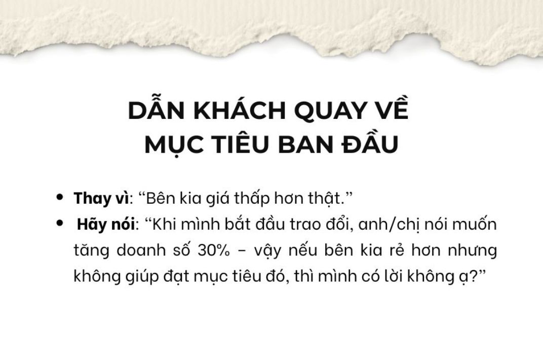 10 kịch bản trả lời thuyết phục khi khách hàng nói “bên kia rẻ hơn nhiều”