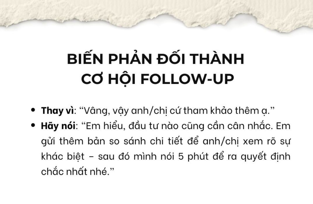 10 kịch bản trả lời thuyết phục khi khách hàng nói “bên kia rẻ hơn nhiều”