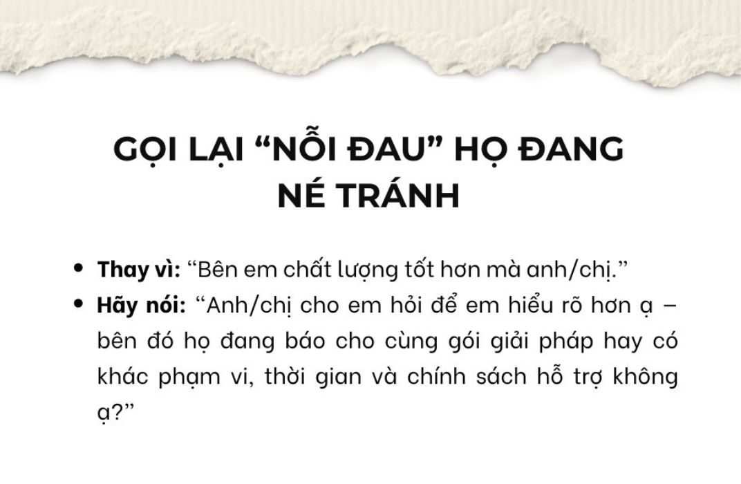 10 kịch bản trả lời thuyết phục khi khách hàng nói “bên kia rẻ hơn nhiều”
